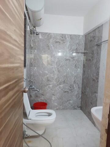 Bathroom in 3 BHK Apartment at Raheja Vistas Phase 1, Mohammadwadi – for Rent