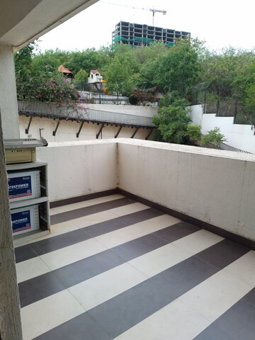 Balcony in 3 BHK Apartment at Raheja Vistas Phase 1, Mohammadwadi – for Rent