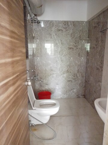 Bathroom in 3 BHK Apartment at Raheja Vistas Phase 1, Mohammadwadi – for Rent
