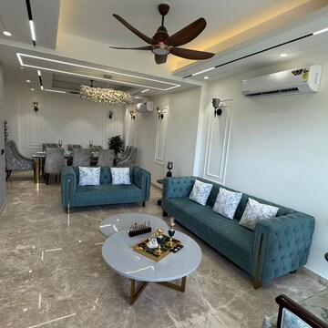 Living Room in 4 BHK Builder Floor at Anant Raj The Estate Residences, Sector 63a – for Sale