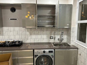 Kitchen in 2 BHK Apartment at Green Park Extension – for Rent