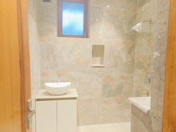 Bathroom in 2 BHK Builder Floor at Jangpura – for Rent