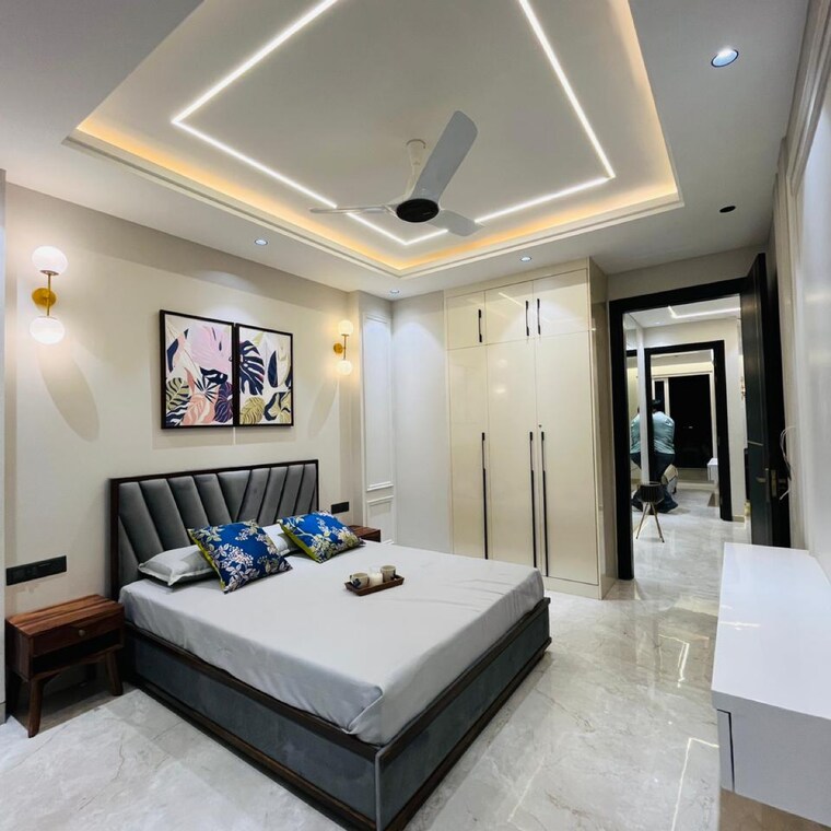 Bedroom, anant-raj-the-estate-floors 3 Bedroom 179 Sq.Yd. Builder Floor In Sector 60 Gurgaon 8740532