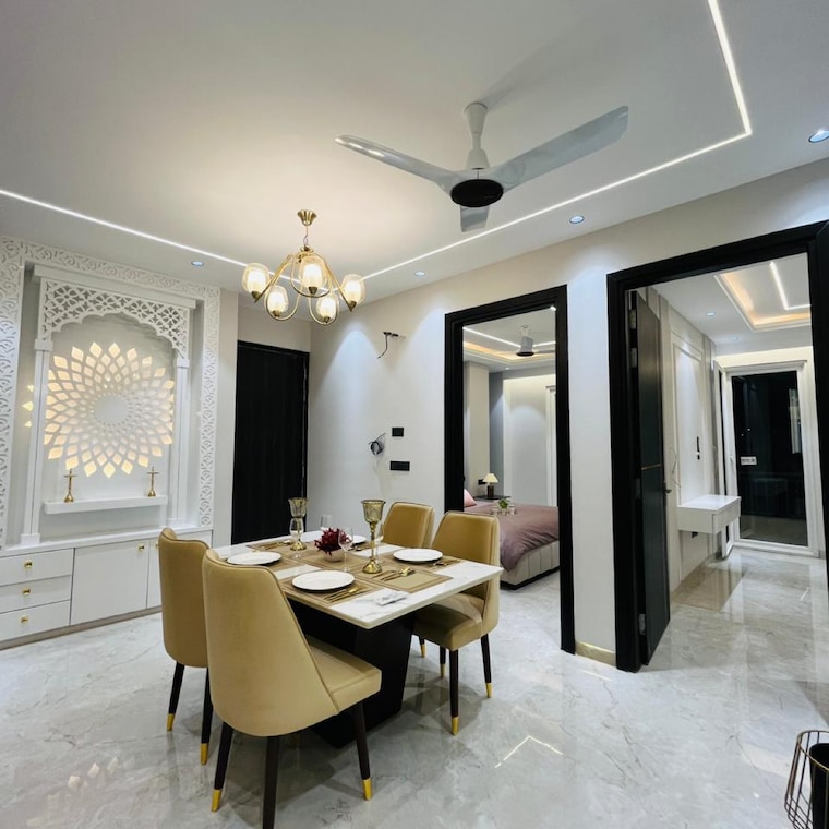 Living Room, anant-raj-the-estate-floors 3 Bedroom 179 Sq.Yd. Builder Floor In Sector 60 Gurgaon 8740532