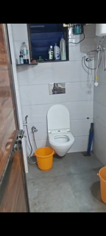 Bathroom in 1 BHK Apartment at Skyline Jewel, Taloja – for Rent