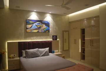 Bedroom in 3 BHK Apartment at Soham Crystal Spires, Ghodbunder Road – for Sale
