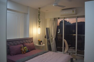 Living Room in 3 BHK Apartment at Soham Crystal Spires, Ghodbunder Road – for Sale