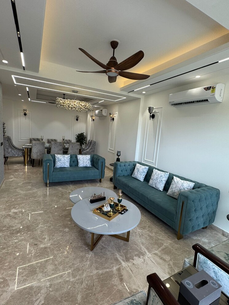 Living Room, anant-raj-estate-plots 4 Bedroom 460 Sq.Yd. Builder Floor In Sector 63a Gurgaon 8740678