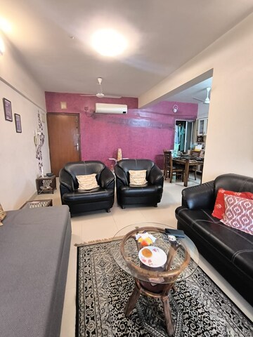 Living Room in 2 BHK Apartment at Vastu Tower, Malad West – for Rent