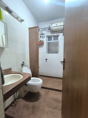Bathroom in 2 BHK Apartment at Vastu Tower, Malad West – for Rent