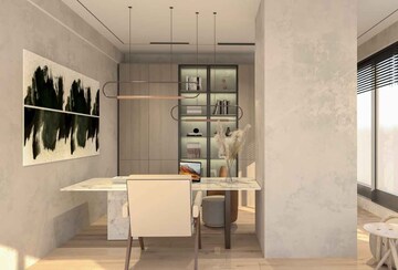 Kitchen in  Office Space at Vijay Nagar – for Rent