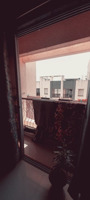 Balcony in 1 BHK Apartment at Radhe Krishna Residency Khardipada, Khardipada – for Sale