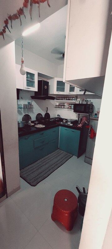 Kitchen in 1 BHK Apartment at Radhe Krishna Residency Khardipada, Khardipada – for Sale