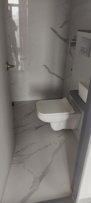 Bathroom in 2 BHK Apartment at A H Sapphire, Mira Road – for Sale