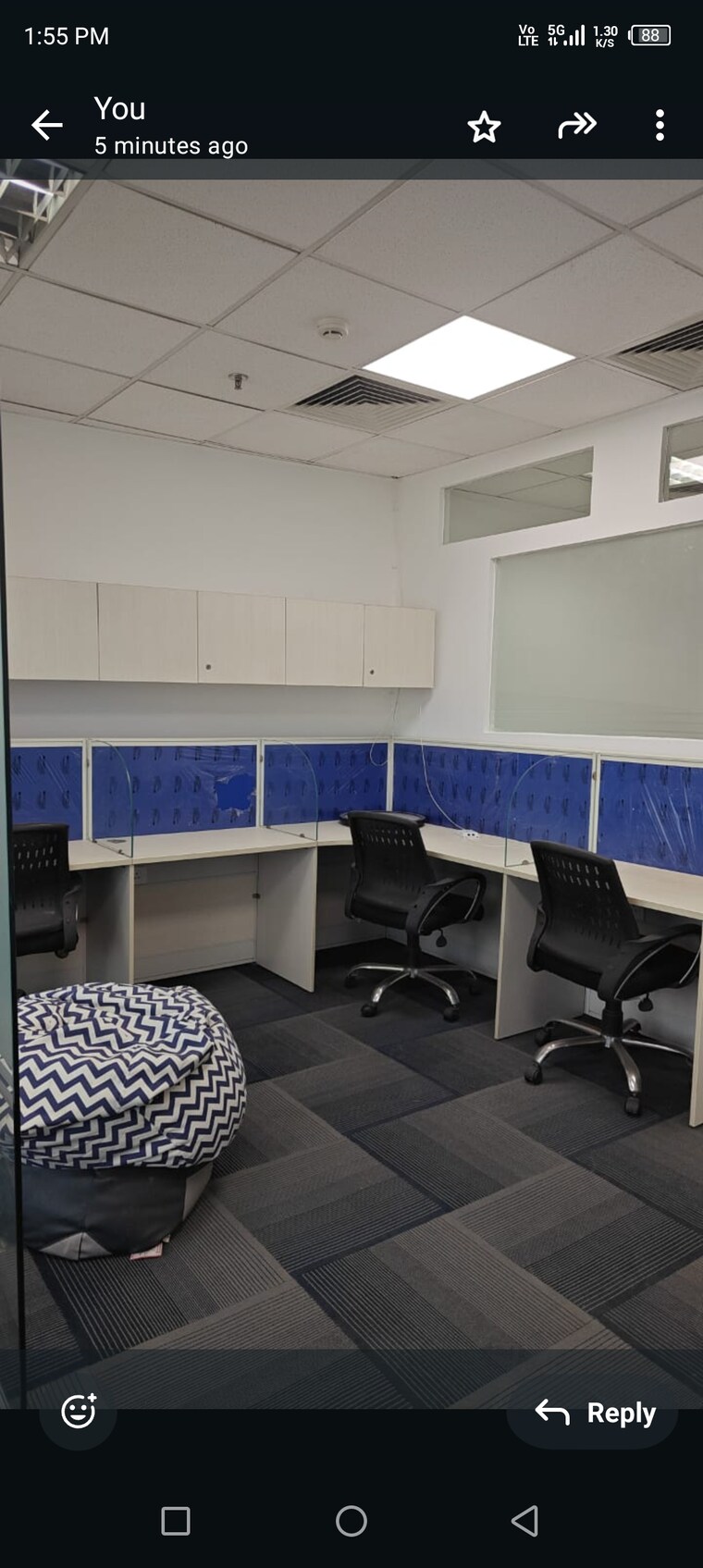 Team Area, spaze-itech-park Commercial Office Space 835 Sq.Ft. In Sector 49 Gurgaon 8740752