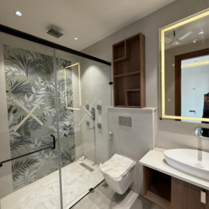 Bathroom in 4 BHK Builder Floor at South City 2 – for Sale