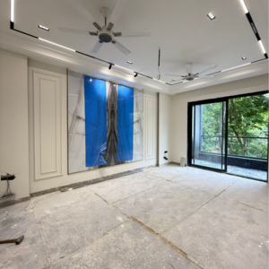 Living Room in 4 BHK Builder Floor at South City 2 – for Sale