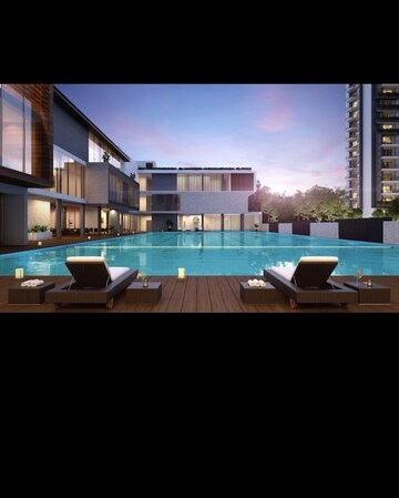 Swimming Pool in 3 BHK Apartment at Godrej Meridien, Sector 106 – for Sale
