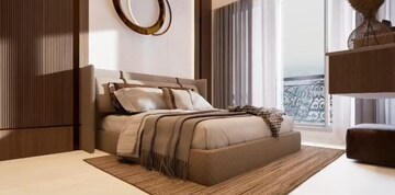 Bedroom in 1 BHK Apartment at HS Heritage, Mulund East – for Sale