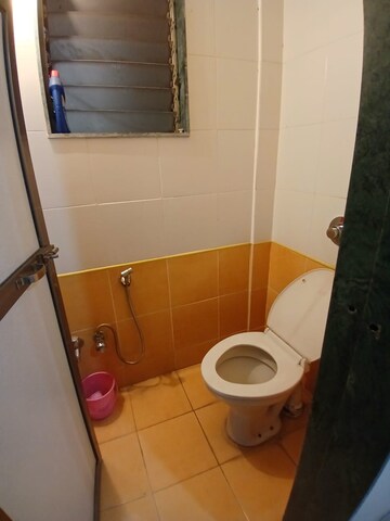 Bathroom in 1 BHK Apartment at Urvi Park, Majiwada – for Sale