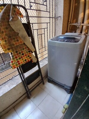 Staircase in 1 BHK Apartment at Urvi Park, Majiwada – for Sale