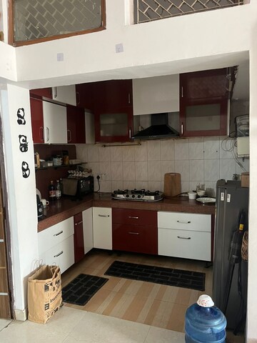 Kitchen in 2 BHK Builder Floor at Sector 19 – for Rent