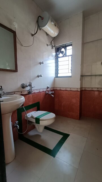 Attached Bathroom in 4 BHK Apartment at Kapil Malhar Apartment, Baner – for Rent