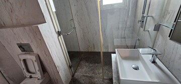 Bathroom in 4 BHK Apartment at Avighna One Avighna Park, Lower Parel – for Rent