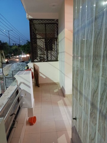 Balcony in 3 BHK Builder Floor at Gyan Khand I – for Rent