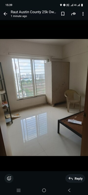 Master Bedroom in 2 BHK Apartment at Austin County, Tathawade – for Rent