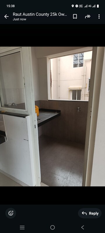 Kitchen in 2 BHK Apartment at Austin County, Tathawade – for Rent