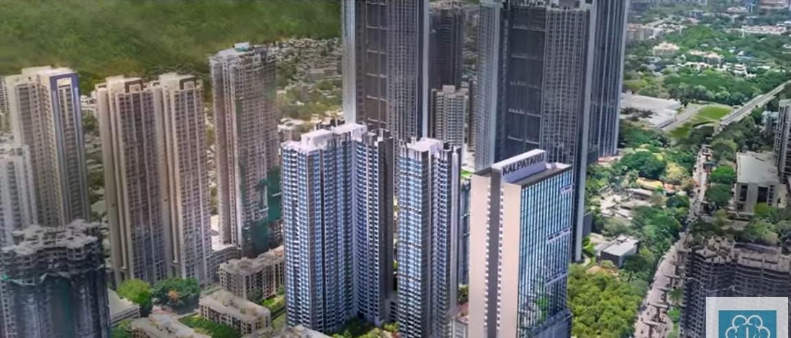 3 BHK Apartment For Sale in Kalpataru Elitus