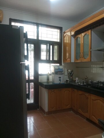 Kitchen in 3 BHK Builder Floor at Ardee City, Sector 52 – for Rent