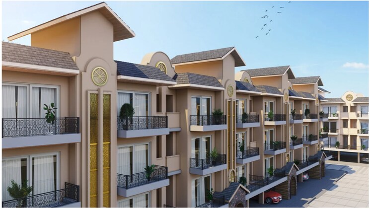 Exterior View, sbp-city-of-dreams-zirakpur 2 Bedroom 1143 Sq.Ft. Apartment In High Ground Zirakpur 8741071