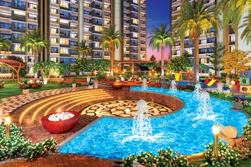 Swimming Pool in 2 BHK Apartment at VTP Flamante, Kharadi – for Sale