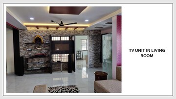 Living Room in 3 BHK Penthouse at Yash Classic, Pashan Sus Road – for Sale