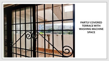 Terrace in 3 BHK Penthouse at Yash Classic, Pashan Sus Road – for Sale
