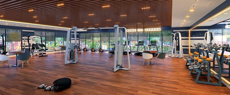 Gym, vtp-flamante 2 Bedroom 849 Sq.Ft. Apartment In Kharadi Pune 8741345