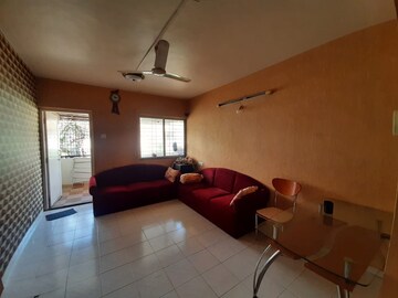 Living Room in 2 BHK Apartment at Bhusari Colony – for Rent