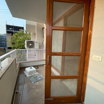Balcony in 3 BHK Builder Floor at Sector 57 – for Rent