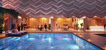 Swimming Pool in 4 BHK Apartment at Lodha Divino, Matunga East – for Sale