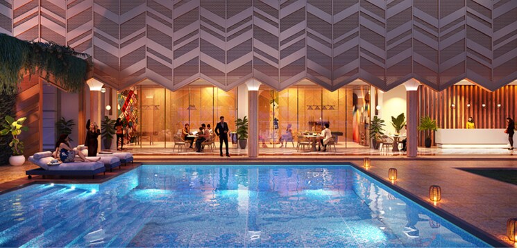 Swimming Pool, lodha-divino 4 Bedroom 1565 Sq.Ft. Apartment In Matunga East Mumbai 8741525