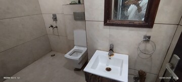Bathroom in 3 BHK Builder Floor at Burari – for Sale