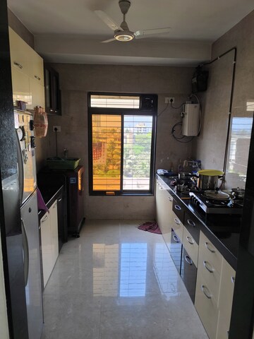 Kitchen in 2 BHK Apartment at Kiran Towers, Malad West – for Rent