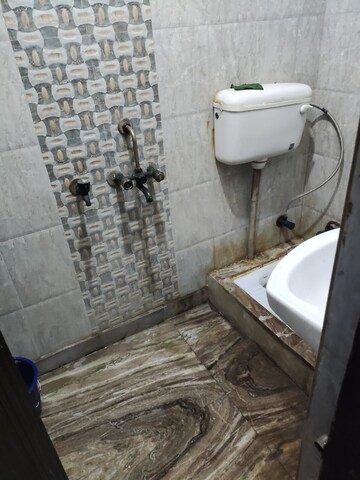Bathroom in 3 BHK Apartment at New Ashok Nagar – for Rent
