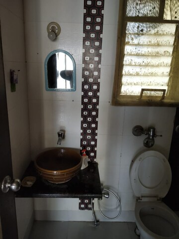 Bathroom in 2 BHK Apartment at Monarch Orchid, Kharghar Sector 19 – for Sale