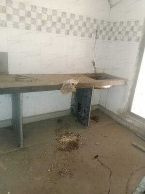 Kitchen in 1 BHK Builder Floor at Shubh Dream Corner, Karanjade – for Sale