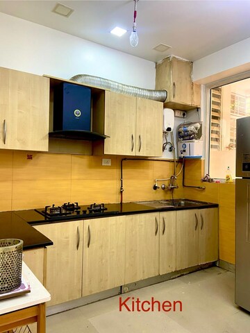Kitchen in 3 BHK Apartment at Supertech Cape Town, Sector 74 – for Rent