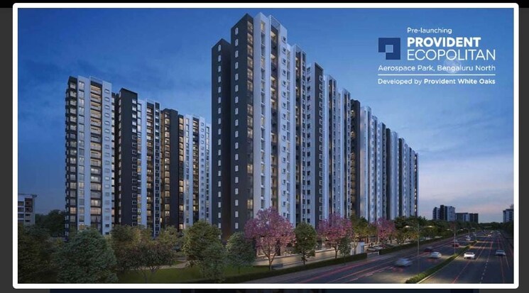 Exterior View, provident-ecopolitan 2 Bedroom 950 Sq.Ft. Apartment In Marenahalli Bangalore 8742278