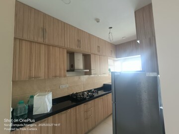 Kitchen in 2.5 BHK Apartment at Prestige High Fields, Gachibowli – for Rent